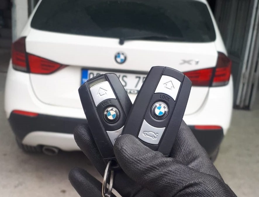 Bmw X1 yedek anahtar