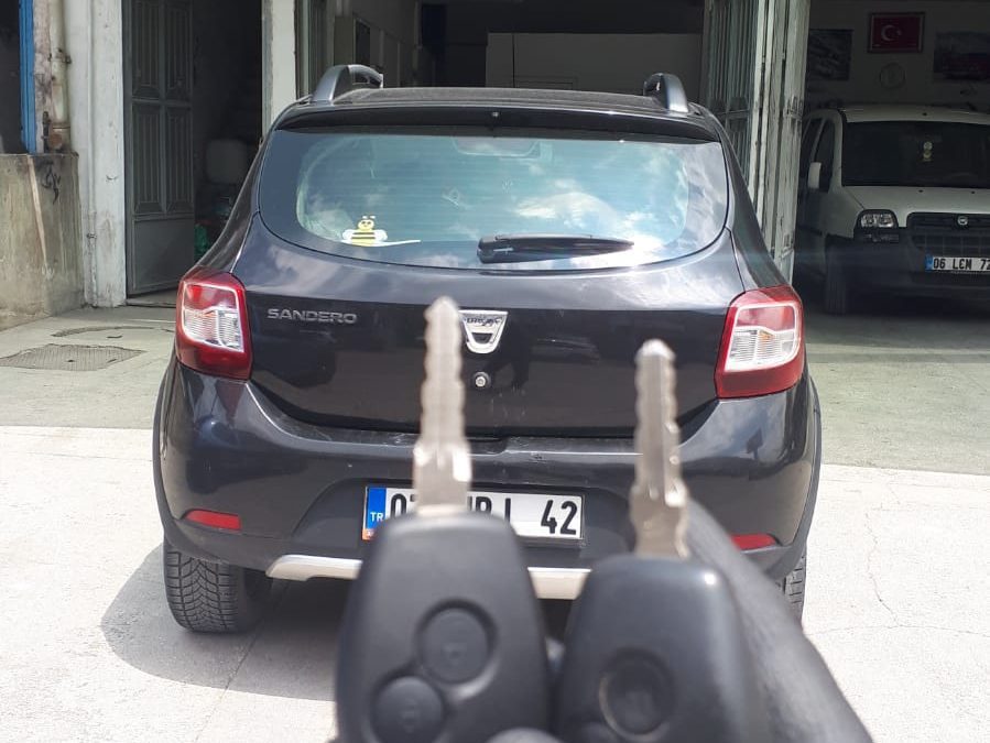 Dacia stepway yedek anahtar