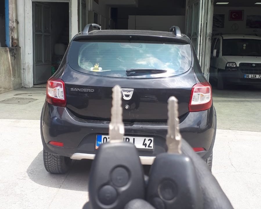 Dacia stepway yedek anahtar