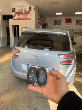Citroen Picasso Yedek Anahtar
